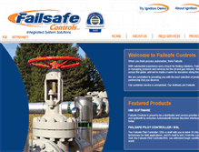 Tablet Screenshot of failsafecontrols.com